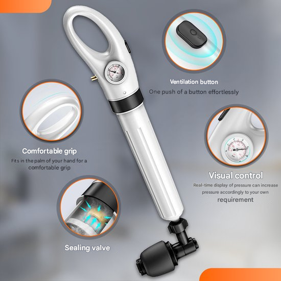 Disostruente ad Aria (Regolabile 1–8 bar) - BlastAir