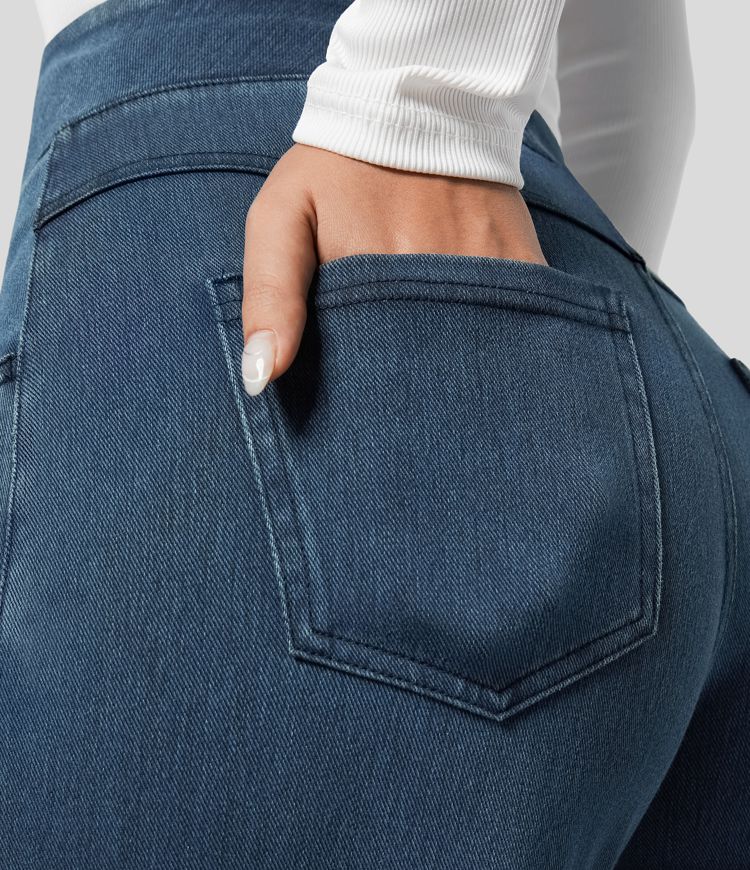 Pantaloni a Vita Alta - Stretch & Comfort per Tutta la Giornata