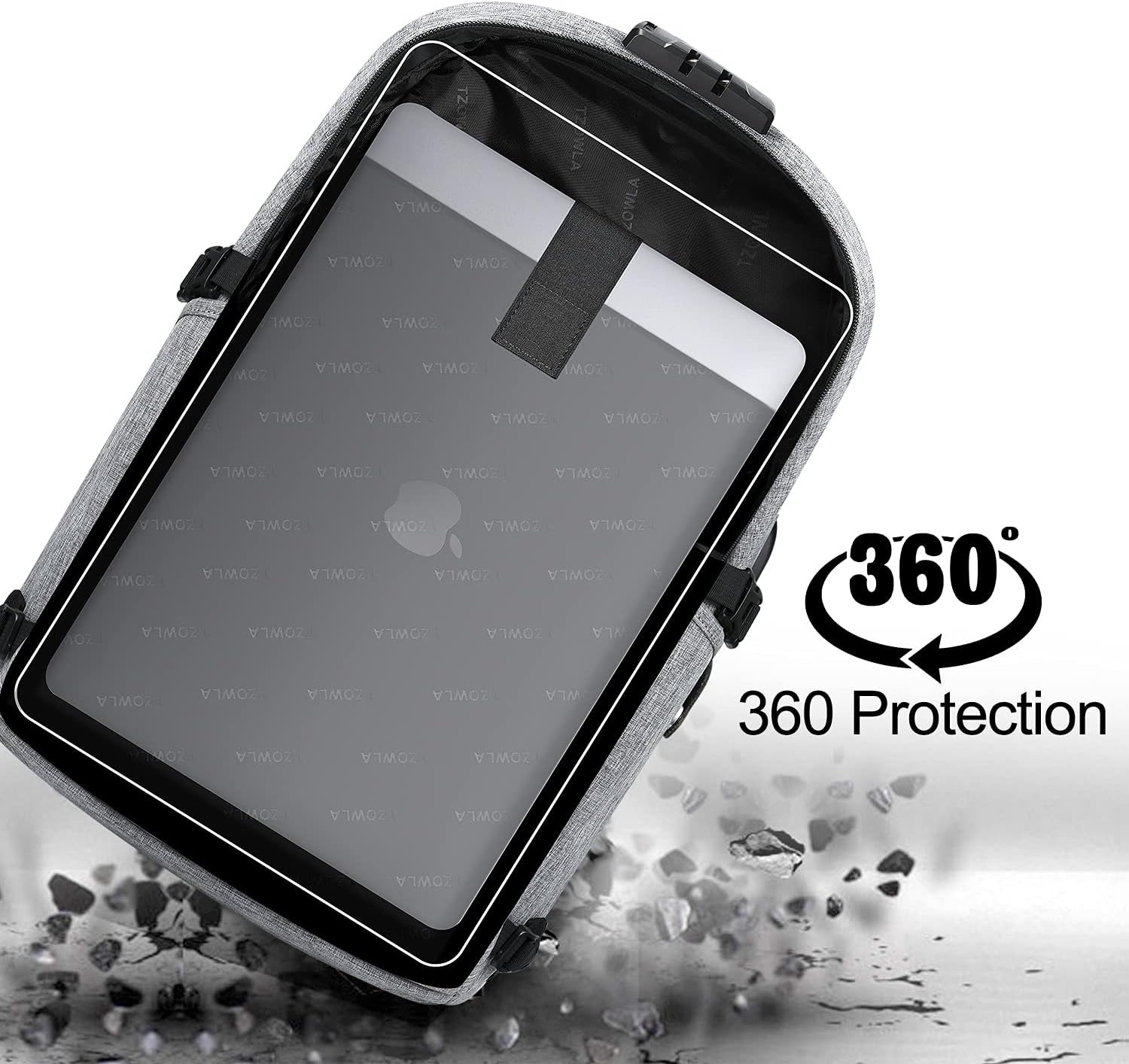 Zaino Extra Large Antifurto per Laptop e Viaggi con Porta USB – 30–50L