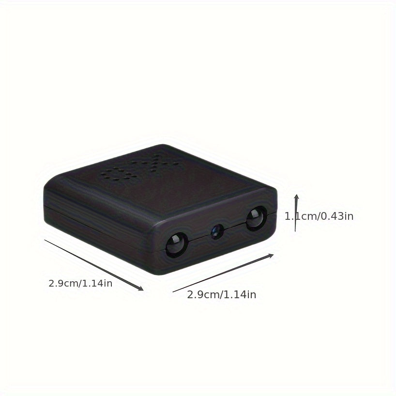 Mini Telecamera Ultra-Compatta Full HD - Visione Notturna & Rilevamento del Movimento