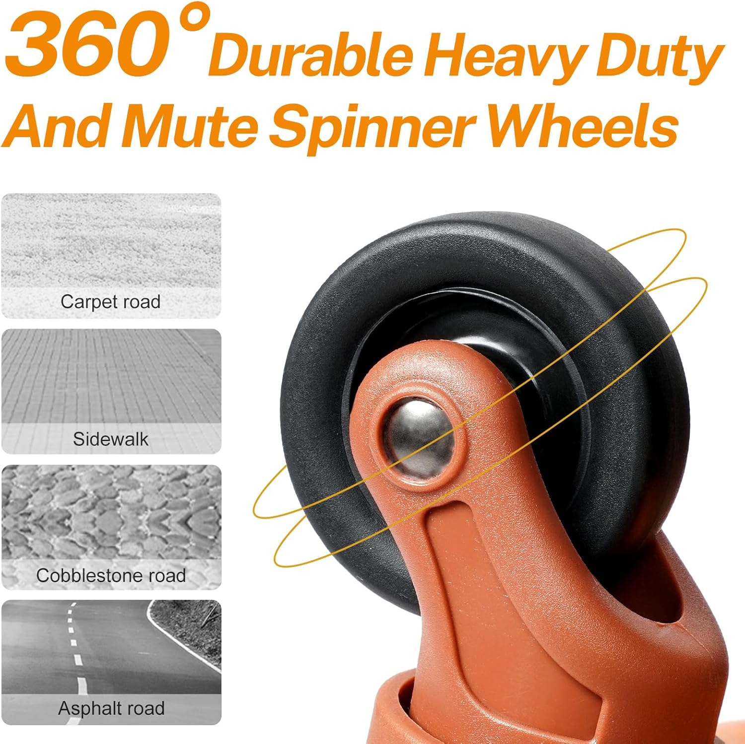 Set di Valigie Ispirato al Vintage in 2 Pezzi con Ruote Girevoli e Copertura Protettiva