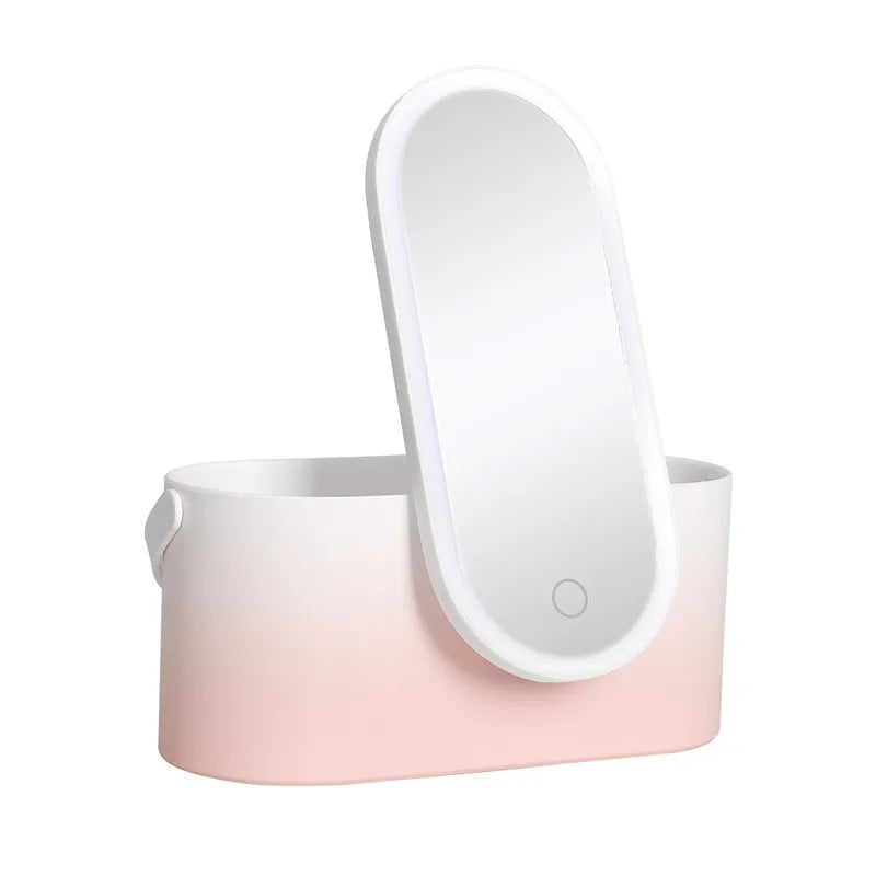 Custodia per Trucco con Specchio LED - Lumivault
