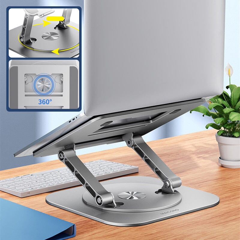 Supporto per Laptop e Tablet di Lusso - Regolabile ed Ergonomico