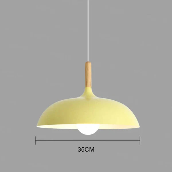 Lampada da soffitto in rovere scandinavo | Moderna ed energeticamente efficiente