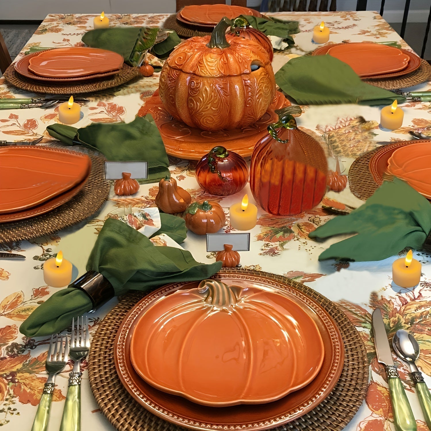 Set di Candele Senza Fiamma - Telecomando & Timer Dimmerabile