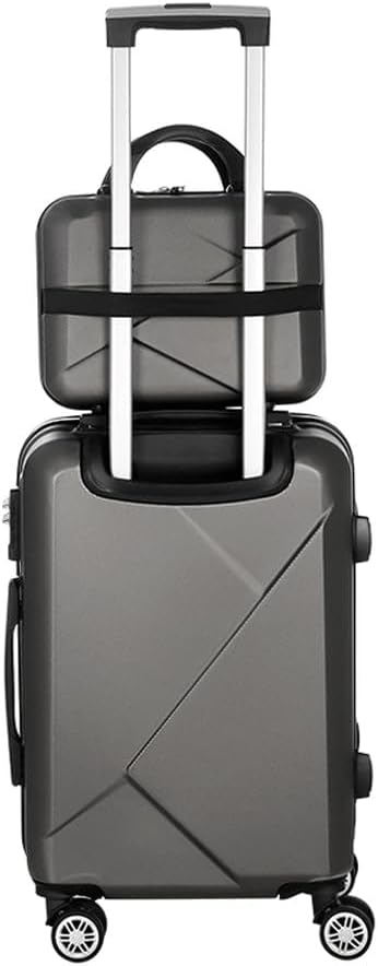 Set di Valigie a Mano Compatto in 2 Pezzi con Ruote Girevoli e Lucchetto TSA – FlexLite