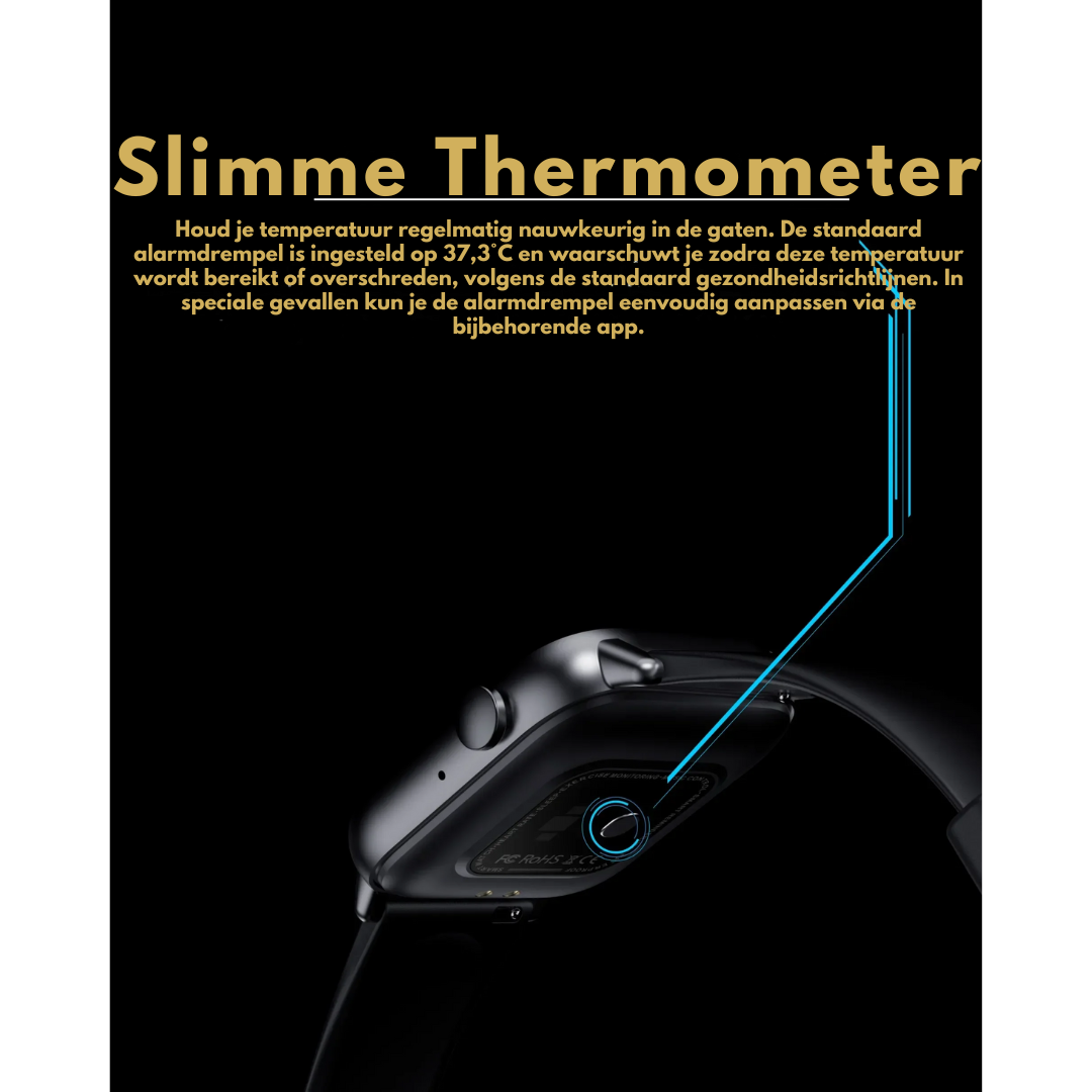 WellnessPro Smartwatch - Salute | Impermeabile