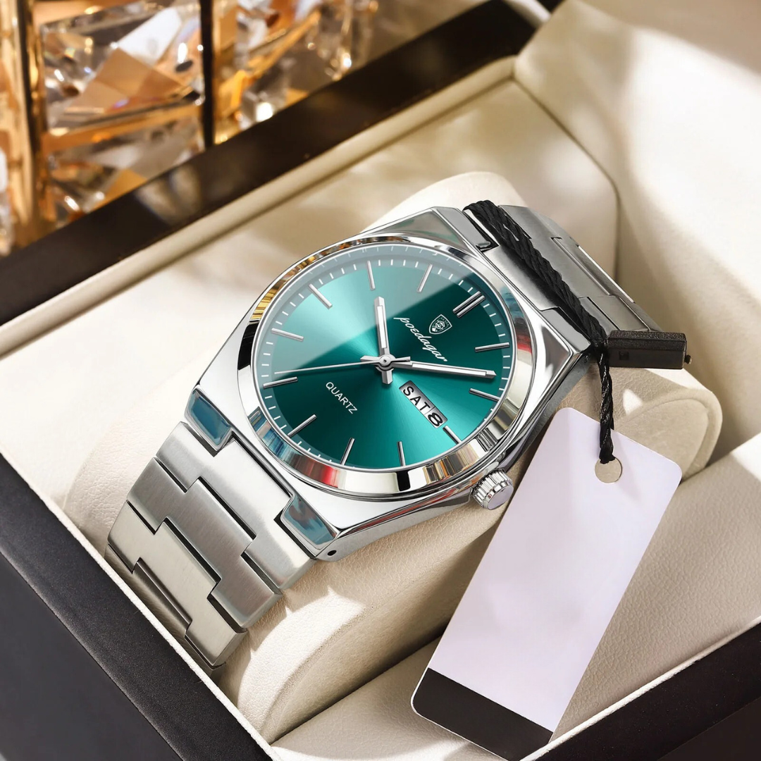 Orologio da Uomo Impermeabile in Acciaio Inossidabile | Lusso & Duraturo