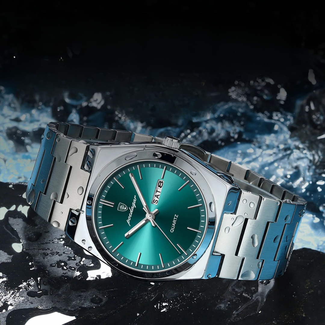 Orologio da Uomo Impermeabile in Acciaio Inossidabile | Lusso & Duraturo