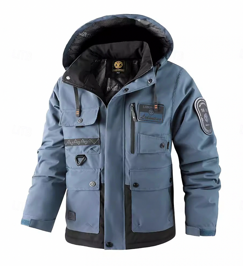 Parka Impermeabile da Uomo | Protezione Elegante