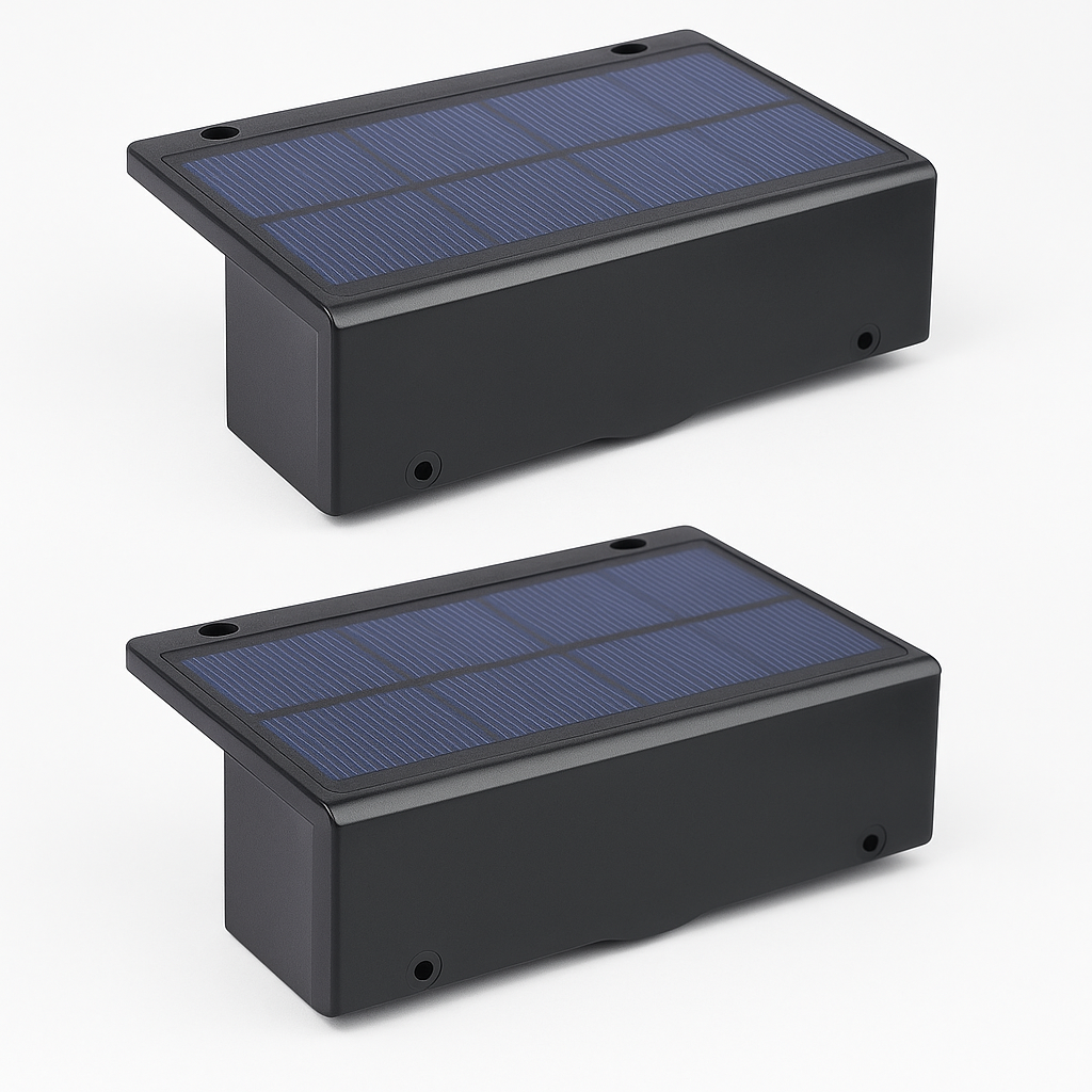 Lampada Solare LED Impermeabile da Esterno con Modalità Dimmerabile