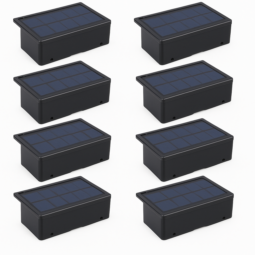 Lampada Solare LED Impermeabile da Esterno con Modalità Dimmerabile