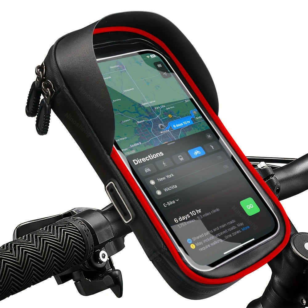 Supporto per Telefono Impermeabile per Bicicletta e Moto | Rotazione a 360°