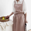 Waterproof Cotton Apron with Convenient Pockets - ChefMate