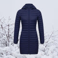 Heidrun | Manteau long matelassé léger à capuche