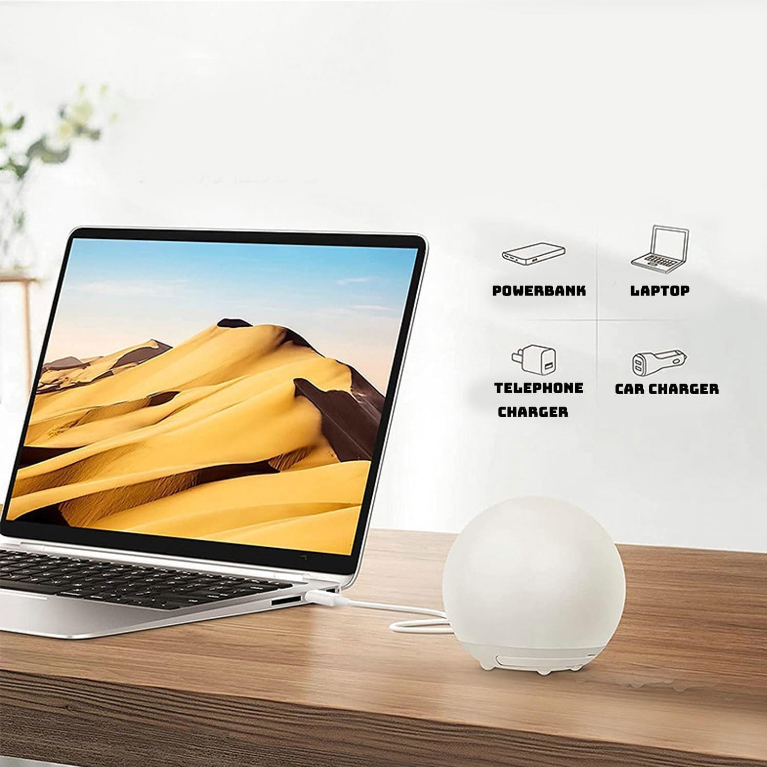 Lampada Notturna per Allattamento | Silicone Senza BPA | Amica degli Occhi