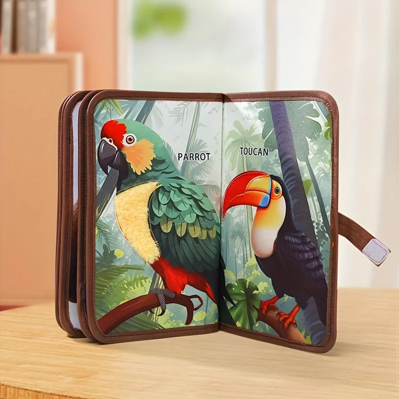 Libro Sensoriale Colorato per Bambini