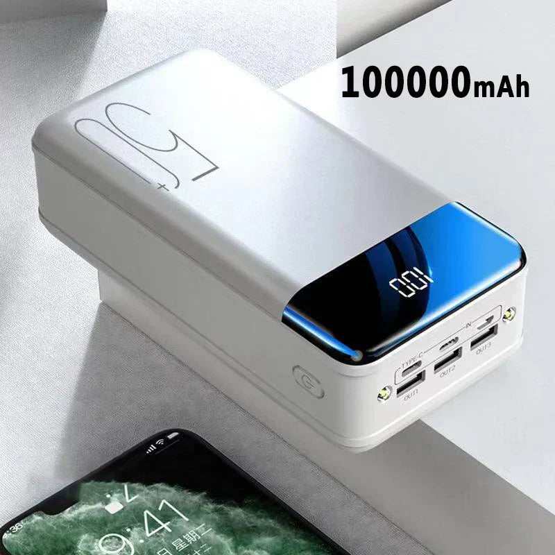 Power Bank da 30.000mAh - Ricarica Super Veloce
